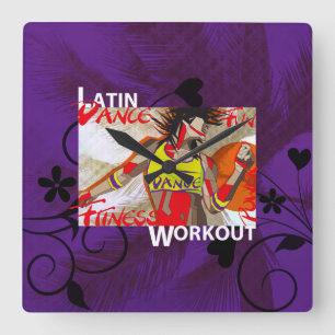 LATIN DANCE WORKOUT - Wall Clock