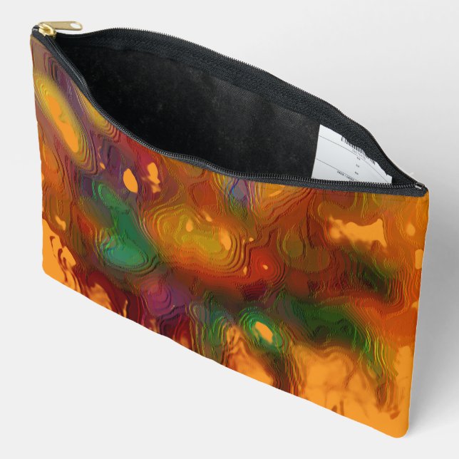 "Latin Dusk" (Large) Pouch (Open)