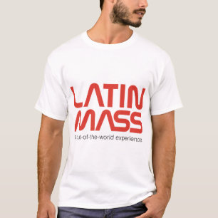 Latin Mass An Out Of The World Experience (Black)  T-Shirt