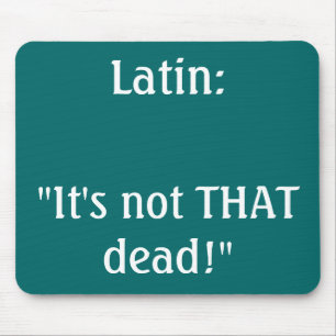 Latin mousemat