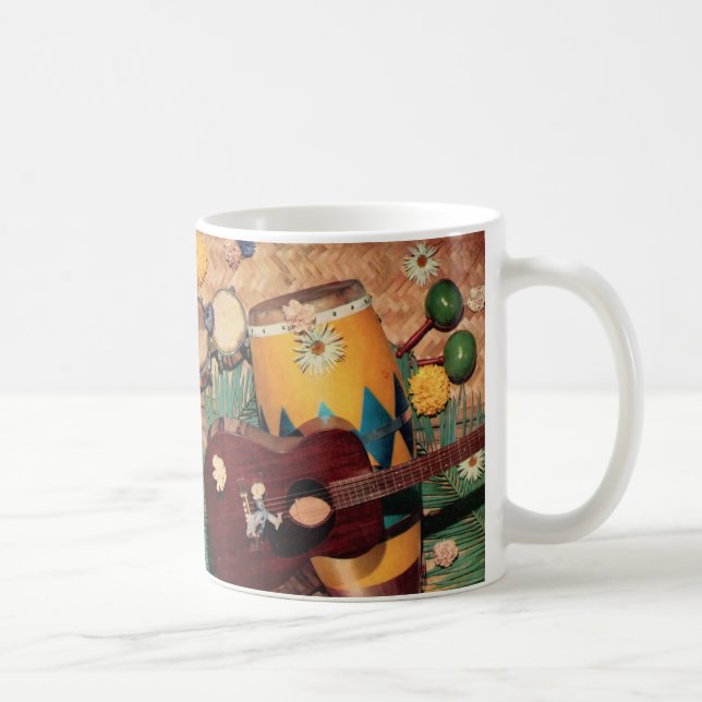 Latin music instruments coffee mug (Right)