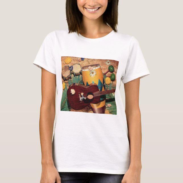 Latin music instruments T-Shirt (Front)