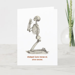 Latin Truth Greeting Card