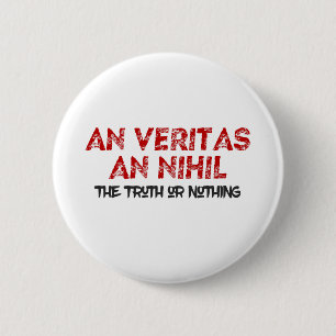Latin Truth Quote 6 Cm Round Badge