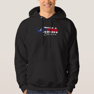 Latina Boricua AF Puerto Rico Latina Feminist Hoodie