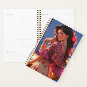 Latina Floral Beauty Planner