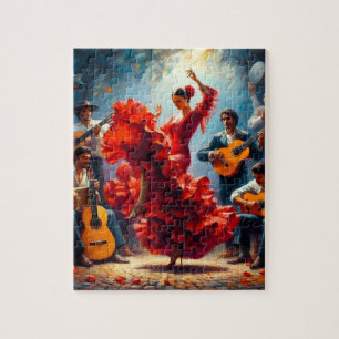 Latina Latin Flamenco Spanish Mexican Jigsaw Puzzle