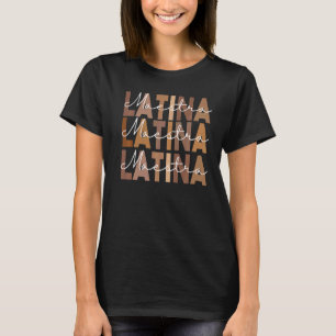 Latina Teacher Maestra Latina high school college T-Shirt