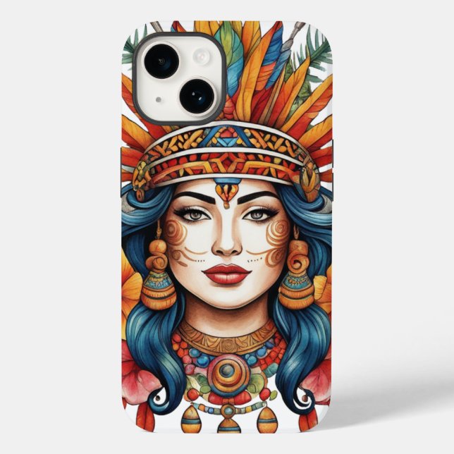 Latina woman Case-Mate iPhone case (Back)