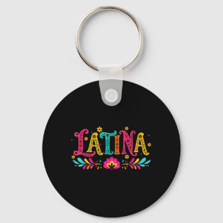 Latino Latina National Hispanic Heritage Month Key Ring