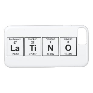 LaTiNO Periodic Table Case-Mate iPhone Case