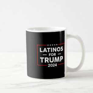 Latinos For Trump 2024 Coffee Mug