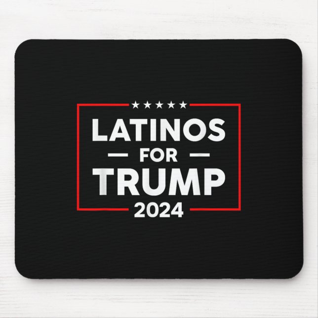 Latinos For Trump 2024  Mouse Pad (Front)