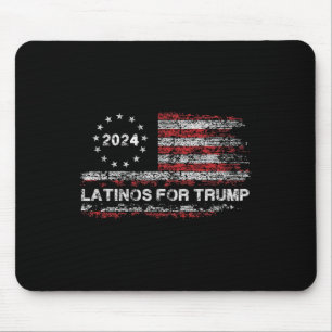 Latinos For Trump 2024 - President Election Trump Mouse Pad