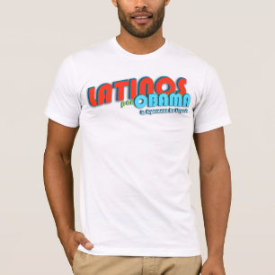 Latinos Por Obama 3 T-Shirt
