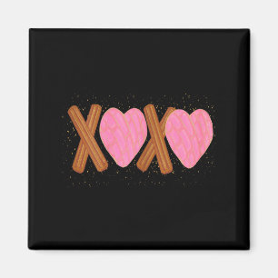 Latinx Funny Valentines Gift For Latina Concha Chu Magnet