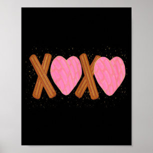 Latinx Funny Valentines Gift For Latina Concha Chu Poster