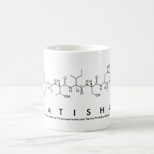 Latisha peptide name mug