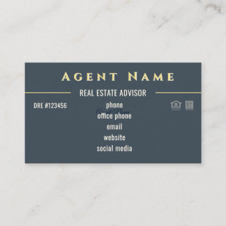 Latitude 33 KWLuxury Minimalist Basic Business Card