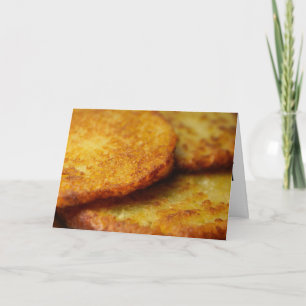 LATKE HANUKKAH Greeting cards