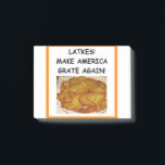 latkes post-it notes<br><div class="desc">funny, humor, latkes, kosher, deli, channukah, hannukah, potato, pancakes, jewish</div>