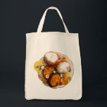 Latkes & Sufganiot Tote Bag<br><div class="desc">"Jewish Expressions, " offers a shopping experience as you will not find anywhere else. Welcome to our store. Tell your friends about us and send them our link:  http://www.zazzle.com/YehudisL?rf=238549869542096443*</div>