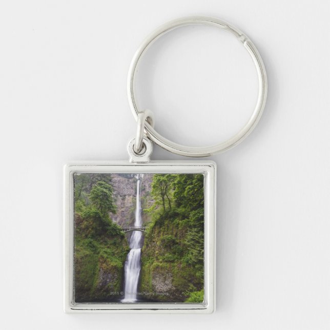 Latourell Falls & Bridge Columbia River Gorge Key Ring (Front)