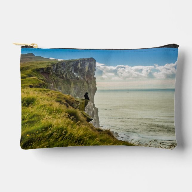 Latrabjarg cliffs, Iceland Accessory Pouch (Front)