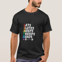 LATS GLUTES BICEPS TRICEPS QUADS Tank Top