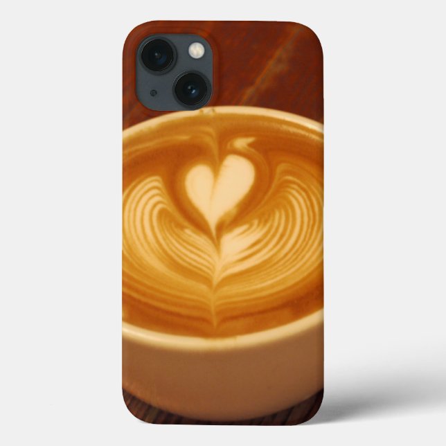 Latte Art Coffee Love Case-Mate iPhone Case (Back)