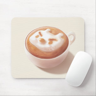 Latte Art Mouse Pad
