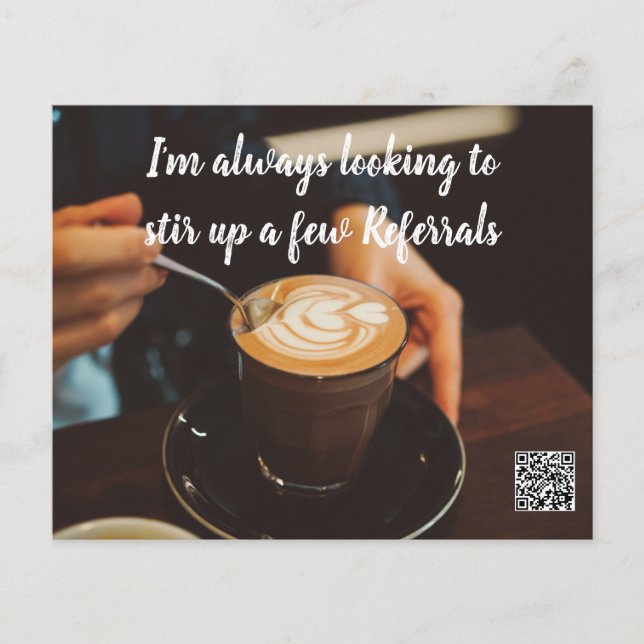 latte clients referral real estate marketing sell  flyer (Front)