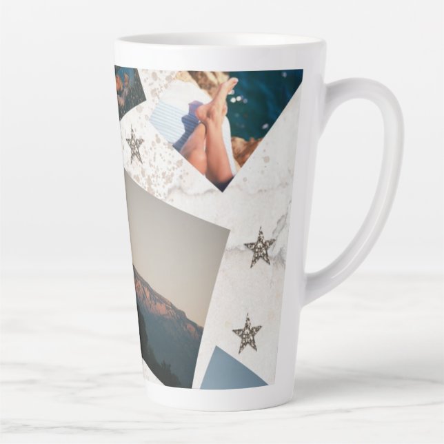 Latte Coffee Mug with Handle | Perfect for Every D (Right)