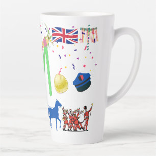 Latte/Coffee Mugs - Labour Day Celebration