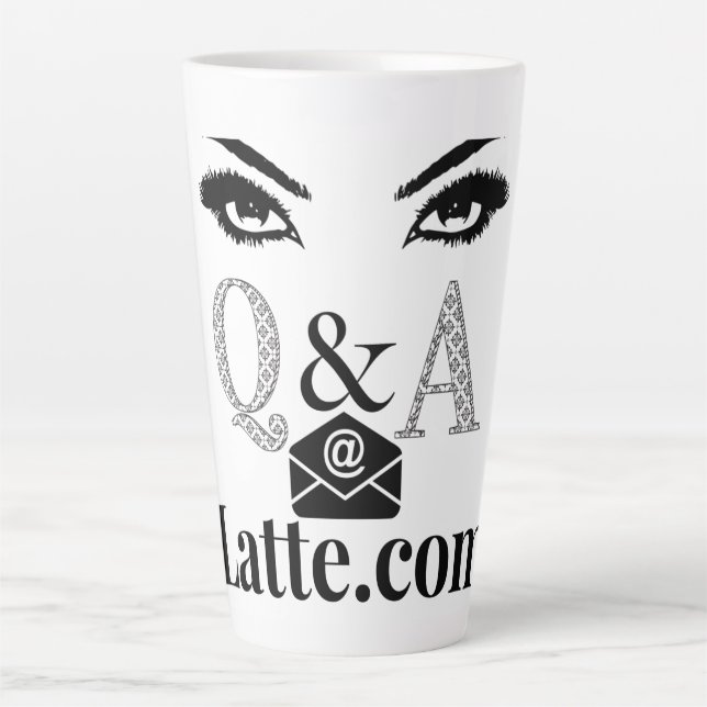 Latte Eyes Mug (Front)