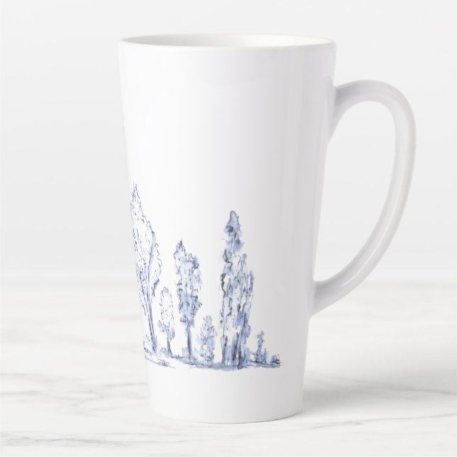 Latte Flying Squirrel Mug (Right)