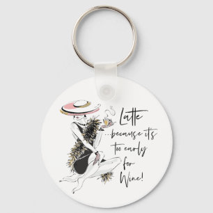 Latte Key Ring