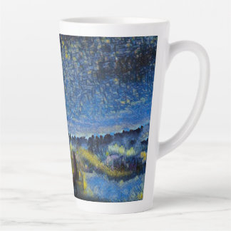 Latte Lovers Gazing into the Future Mug