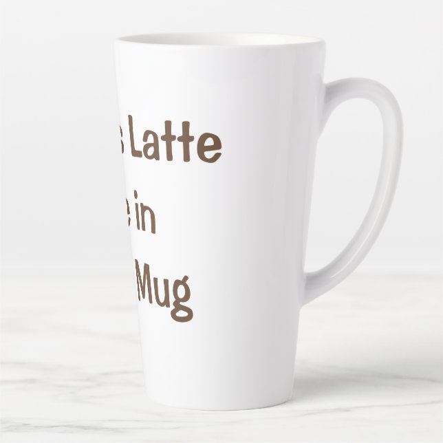 Latte Mug (Right)