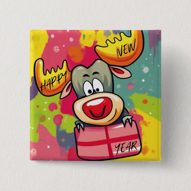 Latte Mug 15 Cm Square Badge (Front)