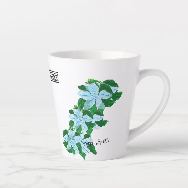 Latte  Mug : A Greek Feeling (Right)