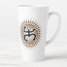 Latte Mug - Double Emblem