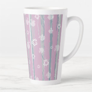 Latte Mug – Gingham Orchard