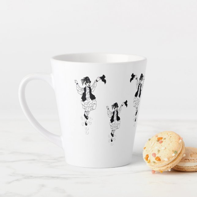 Latte Mug m: Greek Ezones Dancing (In Situ)