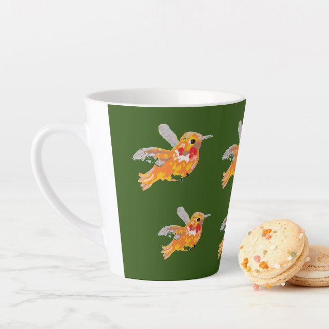 Latte Mug :  North America Humming Bird (In Situ)