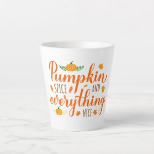 Latte Mug-Pumpkin Spice Latte Mug