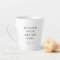 Latte Mug short 12oz. 