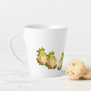 Latte Mug : Tropical Fruits