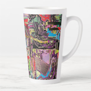 Latte Mug – Urban Fractals