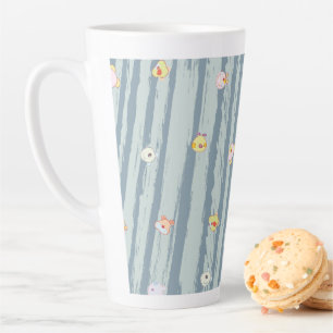 Latte Mug – Whimsy Faces